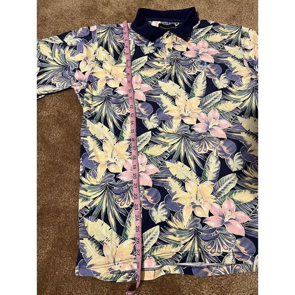 Hyatt Regency Maui IZOD Club Floral Hawaiian Polo - Picture 10 of 11